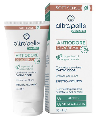 ALTRAPELLE DRY & FEEL DEOCREMA ANTIODORE 24H 50 ML - farmascienza.it