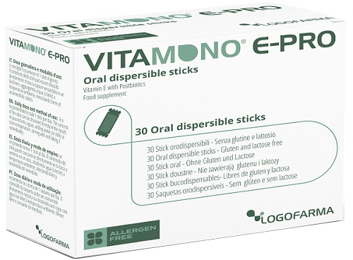 VITAMONO E-PRO 30 STICK ORODISPERSIBILI DA 1,1 G - farmascienza.it
