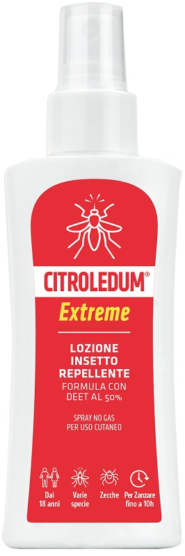 CITROLEDUM LOZIONE SPRAY EXTREME DEET 50% 100 ML - farmascienza.it