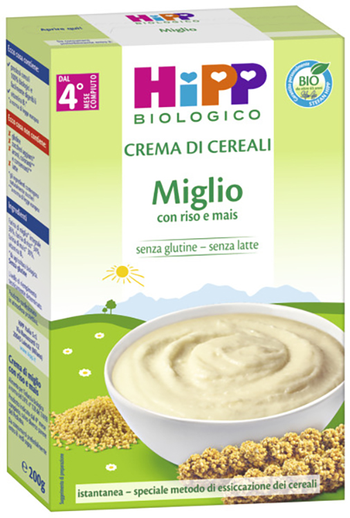 HIPP BIO CREMA CEREALI MIGLIO 200 G - farmascienza.it