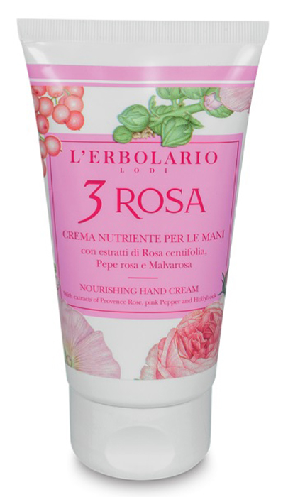 3 ROSA CREMA MANI NUTRIENTE 75 ML EDIZIONE LIMITATA - farmascienza.it