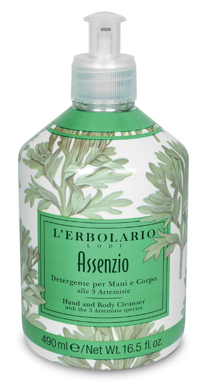 ASSENZIO FOGLIE DETERGENTE PER MANI E CORPO 490 ML EDIZIONE LIMITATA - farmascienza.it