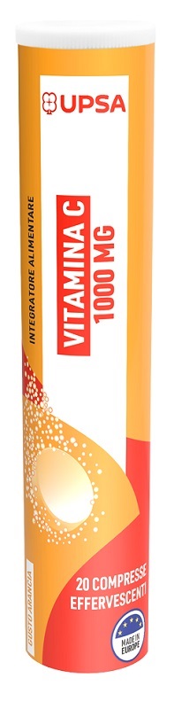 UPSA VITALITY VITAMINA C 1000 MG 20 COMPRESSE EFFERVESCENTI - farmascienza.it