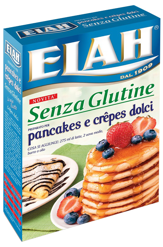ELAH SENZA GLUTINE PREPARATO PER PANCAKES E CREPES DOLCI 280 G - farmascienza.it
