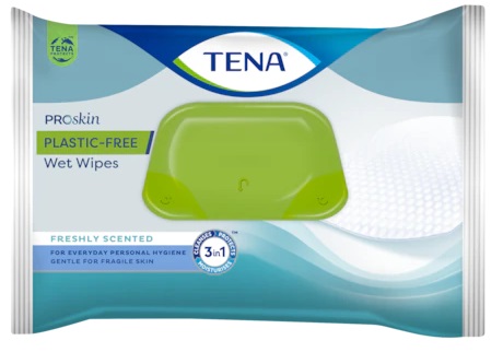 TENA WET WIPES PLASTIC FREE 48 PEZZI - farmascienza.it