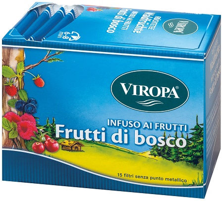 VIROPA INFUSO AI FRUTTI DI BOSCO 15 BUSTINE DA 2,5 G - farmascienza.it