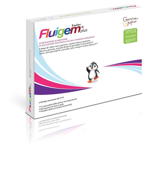 FLUIGEM PLUS BAMBINI 8 FIALE DA 5 ML - farmascienza.it