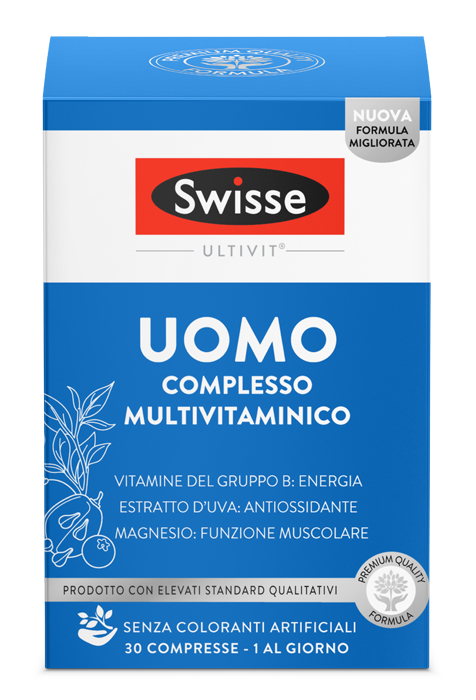 SWISSE MULTIVITAMINICO UOMO 30 COMPRESSE - farmascienza.it