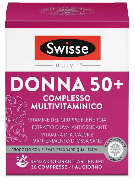SWISSE MULTIVITAMINICO DONNA 50+ 30 COMPRESSE - farmascienza.it