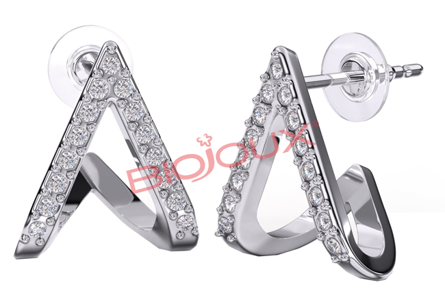 BJT261 ORECCHINI SUNSET HIL STAINLESS STEEL - farmascienza.it