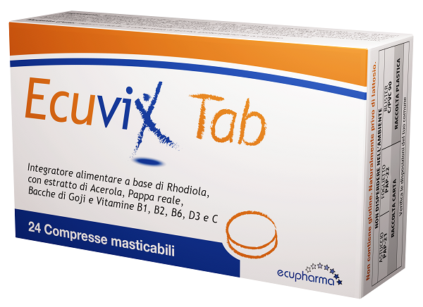 ECUVIX TAB 24 COMPRESSE MASTICABILI - farmascienza.it