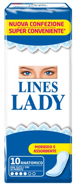 LINES LADY ANATOMICO 10 PEZZI - farmascienza.it