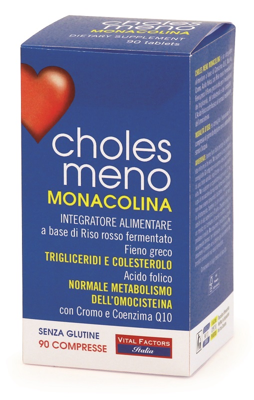 CHOLES MENO MONACOLINA 90 COMPRESSE - farmascienza.it