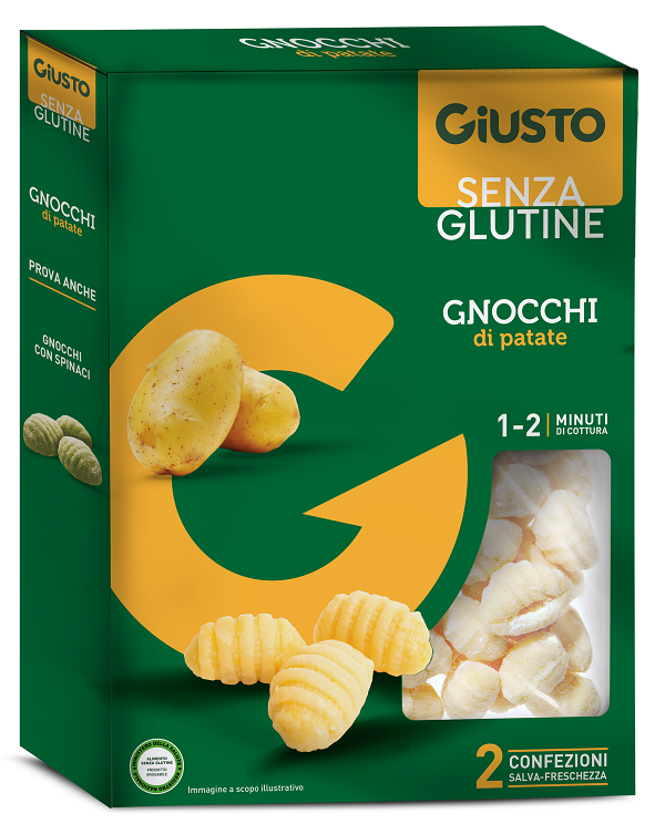 GIUSTO SENZA GLUTINE GNOCCHI 2X250 G - farmascienza.it