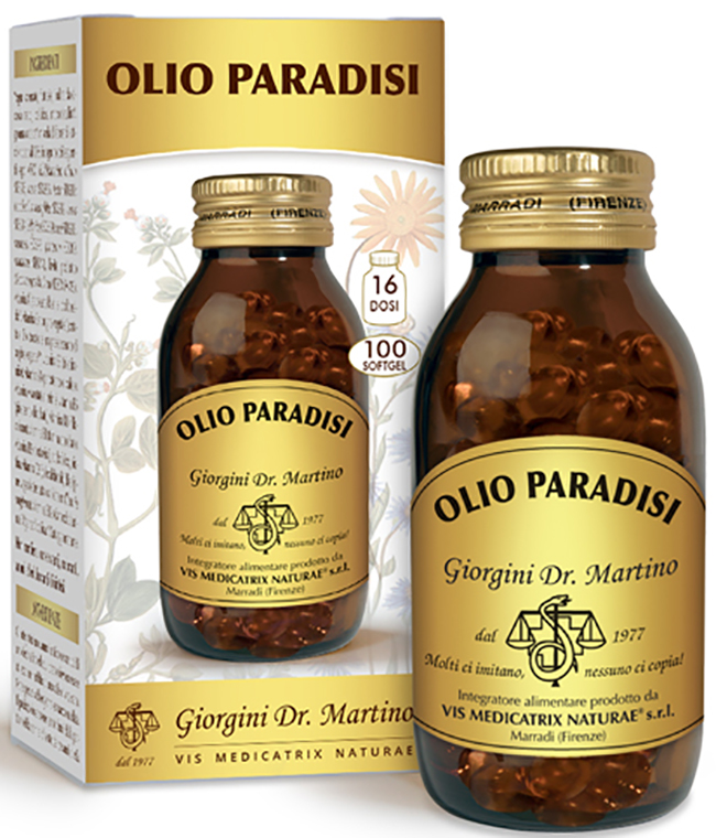 OLIO PARADISI 100 SOFTGEL - farmascienza.it