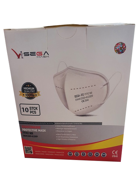 VSEGA MASK MASCHERINA FFP2 NR NERO 10 PEZZI - farmascienza.it