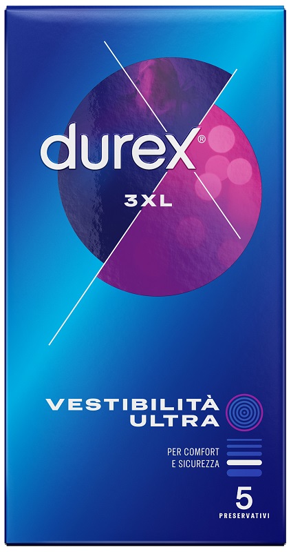 PRESERVATIVO DUREX 3XL VESTIBILITA' ULTRA 5 PEZZI - farmascienza.it
