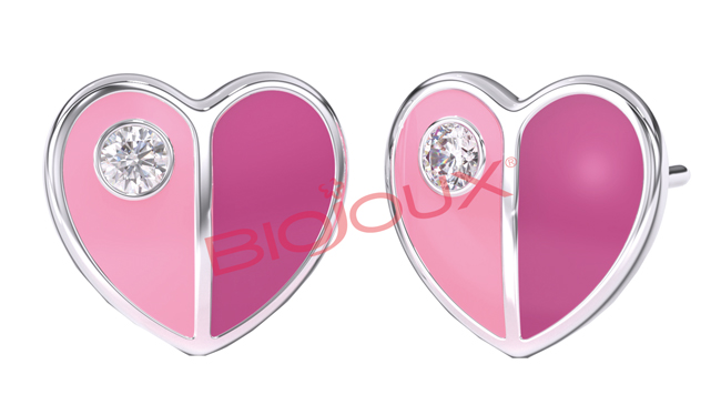 BJT734 ORECCHINI SWEETHEART STAINLESS STEEL - farmascienza.it