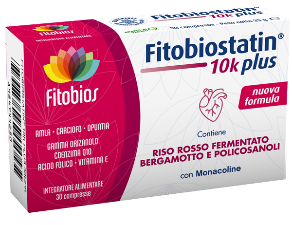 FITOBIOSTATIN 10K PLUS 30 COMPRESSE - farmascienza.it