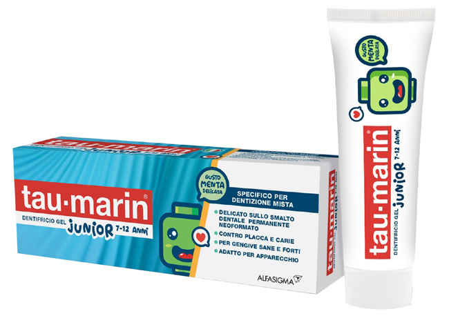 TAU MARIN DENTIFRICIO JUNIOR 7-12 ANNI 50 ML - farmascienza.it