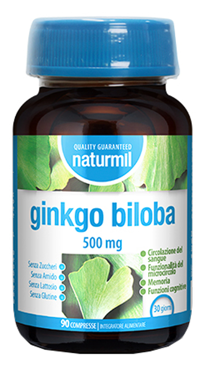 NATURMIL GINKGO BILOBA 500 MG 90 COMPRESSE - farmascienza.it