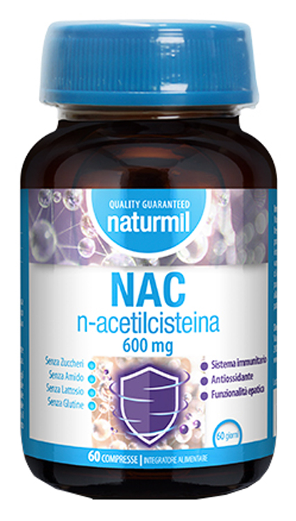 NATURMIL NAC N-ACETILCISTEINA 600 MG 60 COMPRESSE - farmascienza.it