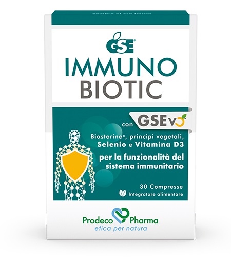 GSE IMMUNOBIOTIC 30 COMPRESSE - farmascienza.it