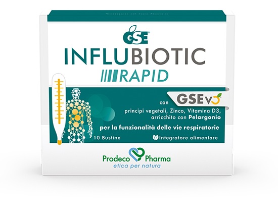GSE INFLUBIOTIC RAPID 10 BUSTINE - farmascienza.it