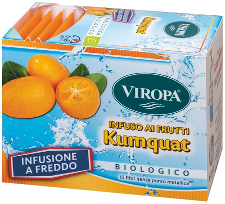 VIROPA INFUSO KUMQUAT BIO 15 BUSTINE DA 2,7 G - farmascienza.it