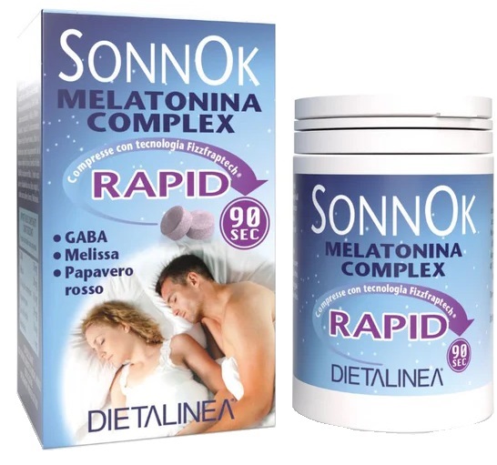 DIETALINEA SONNOK MELATONINA RAPID 60 COMPRESSA - farmascienza.it