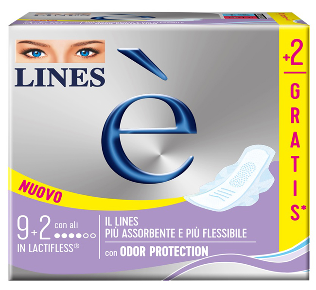 LINES E' ALI CARRY PACK 9 + 2 PEZZI - farmascienza.it