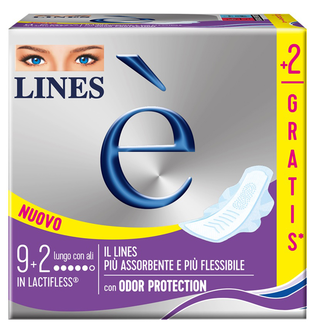 LINES E' LUNGO CARRY PACK 9 + 2 PEZZI - farmascienza.it