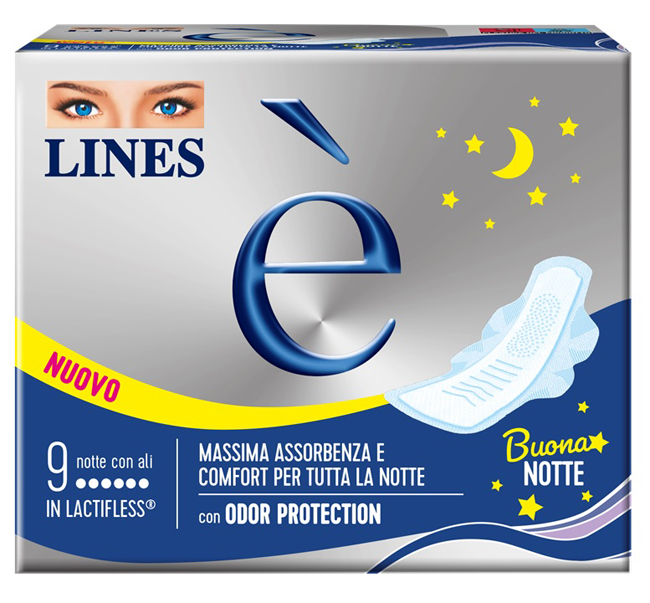 LINES E' NOTTE CARRY PACK 9 PEZZI - farmascienza.it