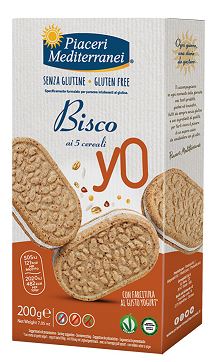 PIACERI MEDITERRANEI BISCO YO 5 CEREALI 200 G - farmascienza.it