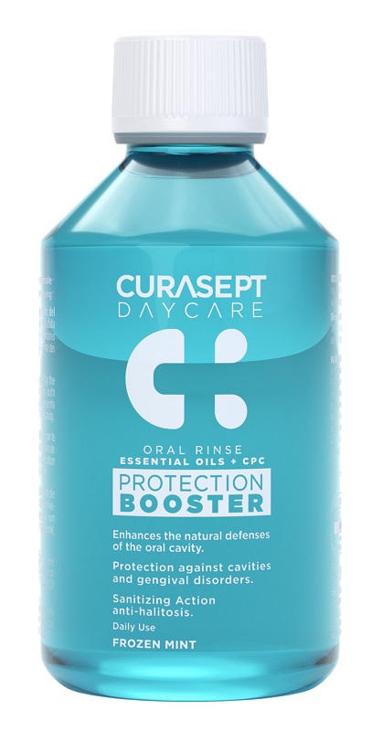 CURASEPT DAYCARE COLLUTORIO PROTECTION BOOSTER FROZEN MINT 500 ML - farmascienza.it