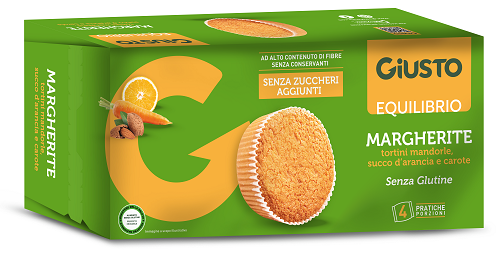 GIUSTO SENZA GLUTINE MARGHERITE EQUILIBRIO 180 G - farmascienza.it
