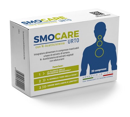 SMOCARE FUMATORI URTO 20 COMPRESSE CON N-ACETILCISTEINA - farmascienza.it