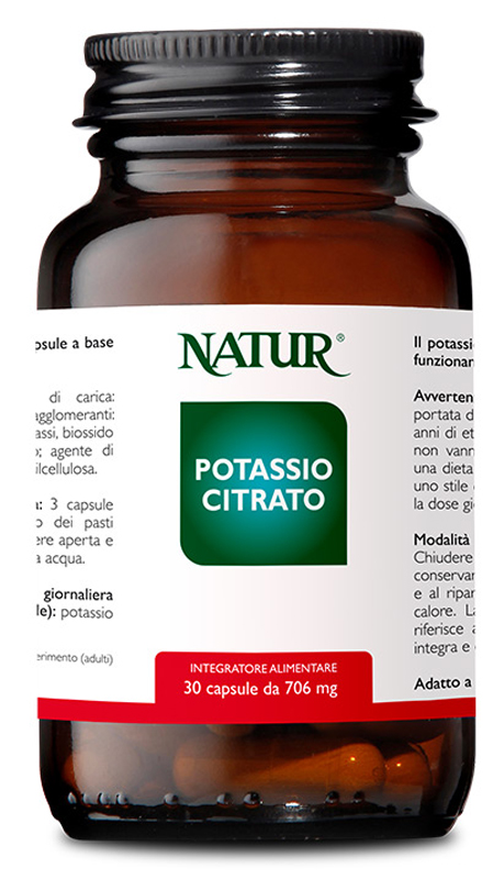 POTASSIO CITRATO 30 CAPSULE - farmascienza.it