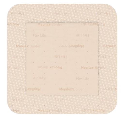 MEDICAZIONE IN SCHIUMA DI POLIURETANO MEPILEX BORDER FLEX LITE 10X10 CM 5 PEZZI - farmascienza.it