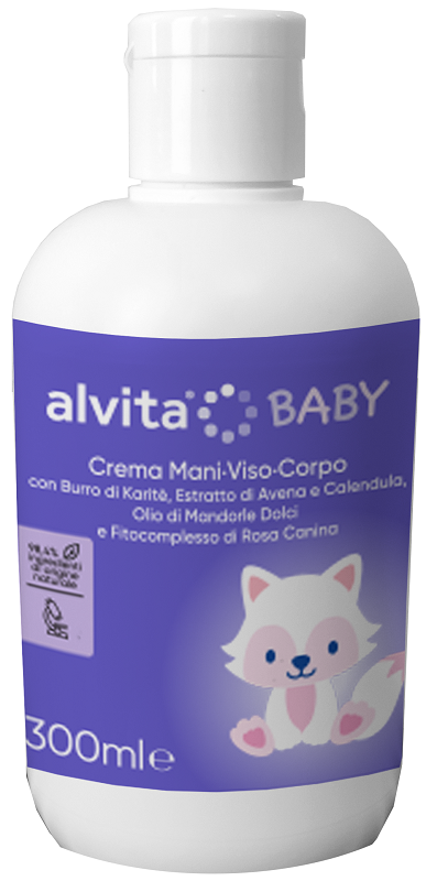 ALVITA BABY CREMA VISO-CORPO 300 ML - farmascienza.it