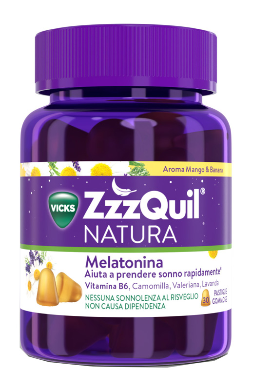 ZZZQUIL NATURA MANGO & BANANA 30 PASTIGLIE GOMMOSE - farmascienza.it