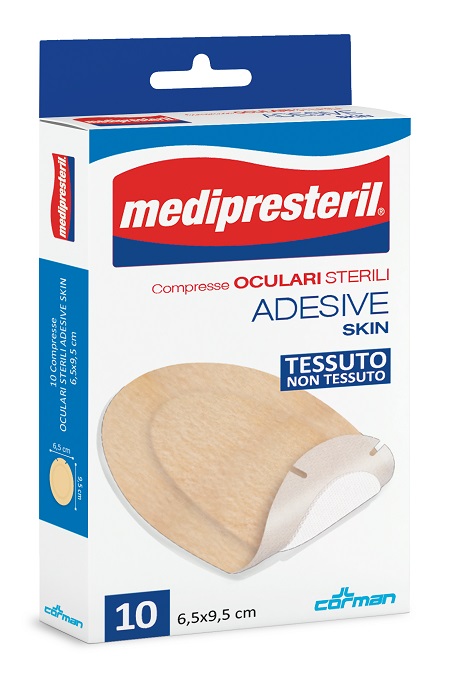 MEDIPRESTERIL COMPRESSA OCULARE ADESIVE SKIN 10 PEZZI - farmascienza.it