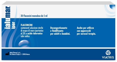 SOLUZIONE IPERTONICA 3% IALUMAR 20 FLACONCINI DA 5 ML TAGLIO PREZZO - farmascienza.it