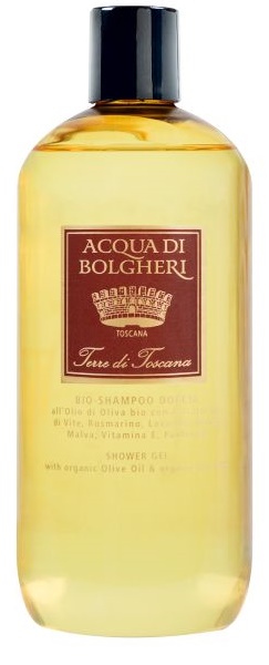 ACQUA DI BOLGHERI BIO-SHAMPOODOCCIA TERRE DI TOSCANA 500 ML - farmascienza.it