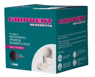 GRIPDENT VASCHETTA PORTA PROTESI DENTALI ED APPARECCHI ORTODONTICI - farmascienza.it