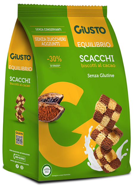 GIUSTO SENZA GLUTINE SCACCHI EQUILIBRIO 250 G - farmascienza.it