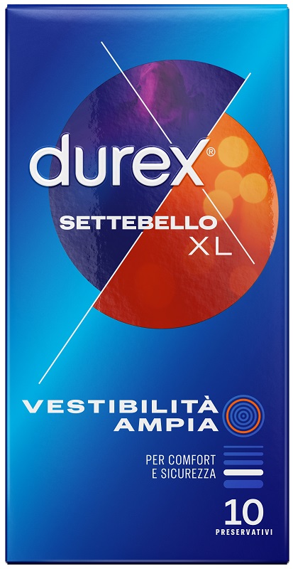 PROFILATTICO DUREX SETTEBELLO EXTRALARGE 10 PEZZI - farmascienza.it
