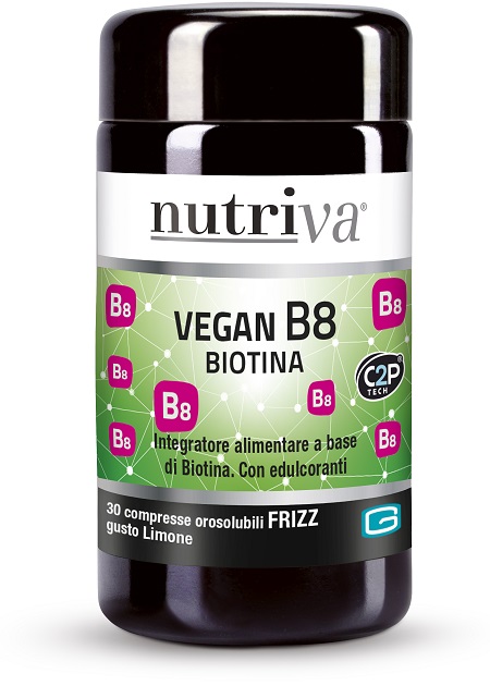 NUTRIVA VEGAN B8 FIZZ 30 COMPRESSE LIMONE - farmascienza.it
