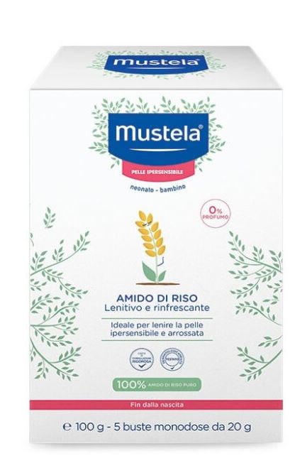 MUSTELA AMIDO DI RISO 100 G - farmascienza.it