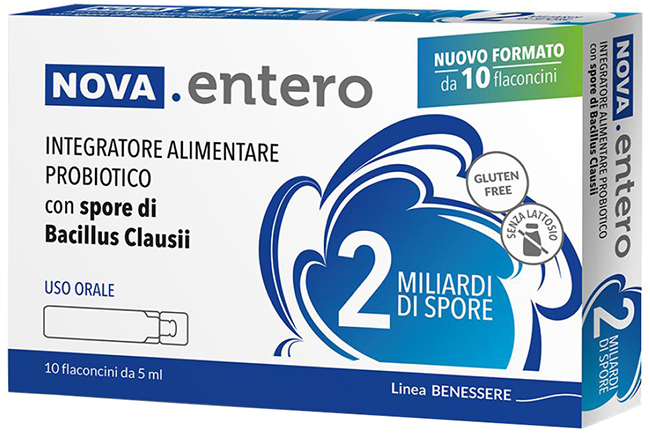 NOVA ENTERO 2 MILIARDI 10 FLACONCINI DA 5 ML - farmascienza.it